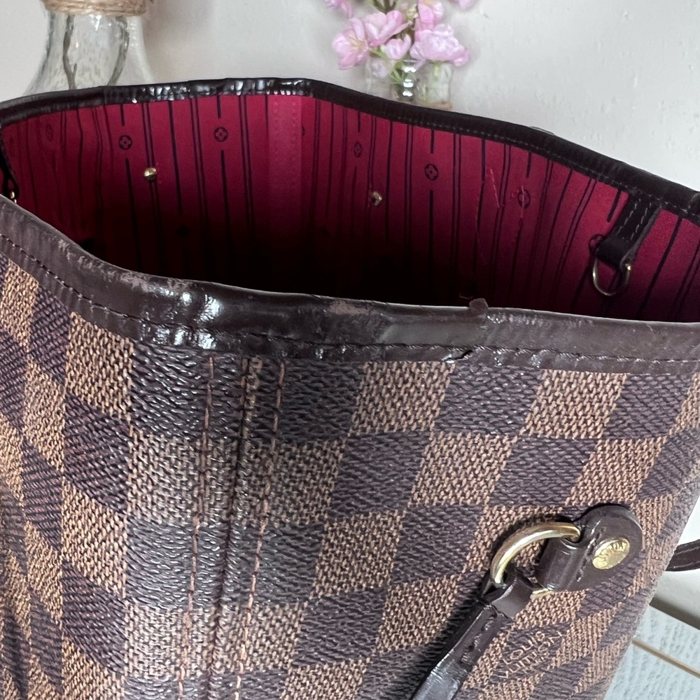 Louis Vuitton Neverful MM Damier Ebene - Picture 3 of 10